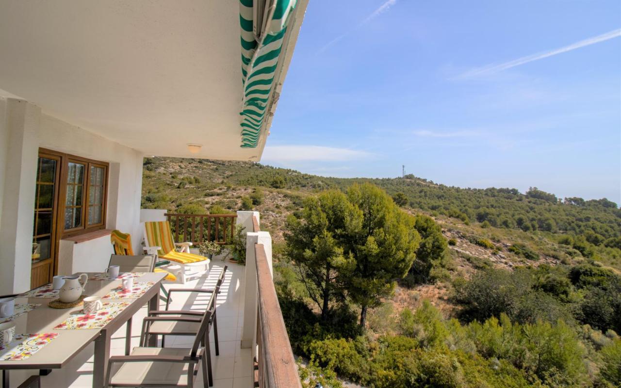 Terraza Con Vistas Espectaculares - Haciendas Albert Villas Alcossebre Exteriér fotografie